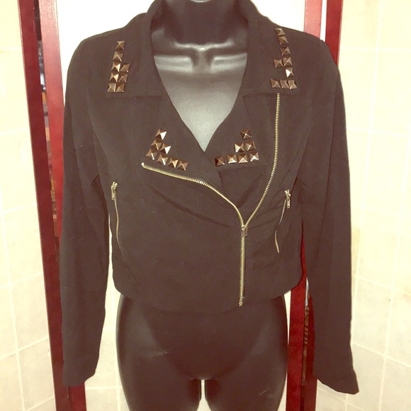 isabella los angeles Jackets & Blazers - Isabella Los Angeles TRENDY METAL ROCK  BLAZER S